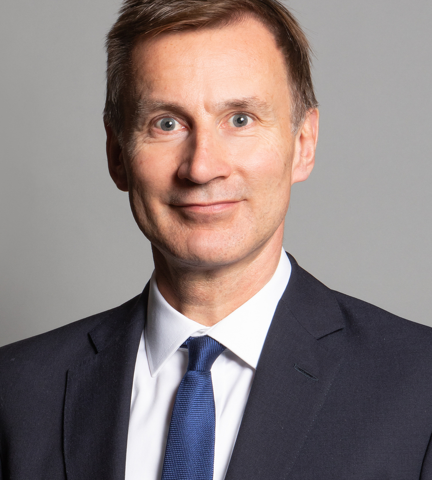 Official portrait of Rt Hon Jeremy Hunt MP crop 2 